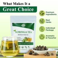 Thé Minceur Catherine à la Moringa 100% Naturel de Chinaherbs – Thé de Perte de Poids aux Produits de Moringa