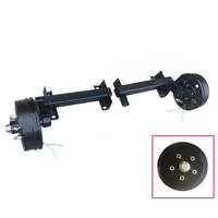 Essieu de torsion pour remorque XME à 5 goujons, personnalisable, 5 boulons, 3500 lb, essieux de torsion pour remorque agricole