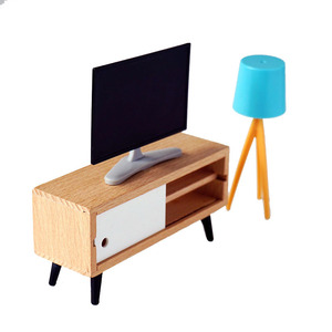 Mini Monitor TV LCD Simulato per Casa delle Bambole, Accessorio per Soggiorno e Camera da Letto, Modello Scenico - Product Image 4