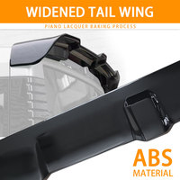 Offre Spéciale allonger et élargir les pièces de chariot aileron de toit de fenêtre arrière pour Jetour Traveller T2 2023 2024 becquet de lèvre de coffre