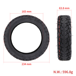 Pneu tubeless tout-terrain pour trottinette électrique 60/70-6.5 10 pouces, résistant à l'usure, antidérapant, pour Max G30 - Product Image 2