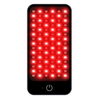 Lampe de luminothérapie BioMol MINI à lumière rouge, panneau infrarouge 660nm, lumière rouge 850nm, appareil infrarouge pour le corps, en aluminium