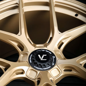 Jantes en alliage d'aluminium Velochi Deep Concave <span class=keywords><strong>Champagne</strong></span> Gold 17-24 pouces pour voitures particulières <span class=keywords><strong>Ferrari</strong></span> Audi Tesla Lamborghini - Product Image 5
