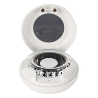 Traqueur multi-sport Anneau de fitness intelligent Boîtier en acier Fréquence cardiaque Pression artérielle HRV Surveillance du sommeil Traqueur de santé sportive