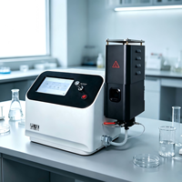 Photomètre à flamme de laboratoire Na K Li Ca Ba, analyseur de flamme de table pour l'analyse de l'eau