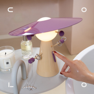 Lámpara de Esquina Cloo Buddy E27 con Interruptor, Diseño Abstracto, Lámpara de Escritorio, Lámpara de Noche, Luz Ambiental para Dormitorio - Product Image 4