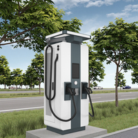 120KW 240KW 360KW 400KW Commercial OCPP1.6 EV Station de charge Ethernet Wifi 4G DC EV Pile de charge Chargeur de voiture IP55