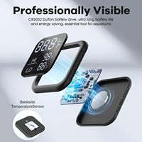 Thermomètre intelligent pour aquarium, affichage numérique LED, alarme, alerte de température élevée/basse 0,9F