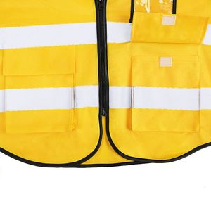 Vente en gros gilet de sécurité OEM haute visibilité vêtements de travail réfléchissants vêtements de sécurité personnalisés fournisseur de vêtements de protection en vrac - Product Image 2