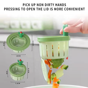 Colador de desagüe para fregadero de cocina de <span class=keywords><strong>Cactus</strong></span> al por mayor, cubierta de desagüe de ducha, Colector de pelo para filtro de colador de fregadero de cocina - Product Image 5