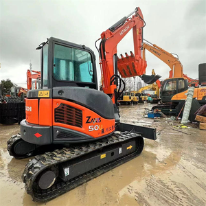 HITACHI เครื่องจักรรถขุดตีนตะขาบ ZX50U มือสองพร้อมปั๊มเกียร์มอเตอร์ส่วนประกอบหลักพร้อมส่ง - Product Image 6