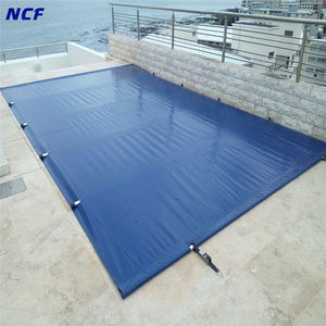Nouvelle Arrivée Français Privé Standard Nf P 90 308 In-Ground Solid Pvc Safety <span class=keywords><strong>Piscine</strong></span> Couverture Avec Renforcement Des Barres En Aluminium - Product Image 3