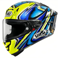 Casque de moto intégral S*OEI à ajustement universel, certifié DOT, coque en ABS, doublure lavable, fermeture rapide, toutes saisons