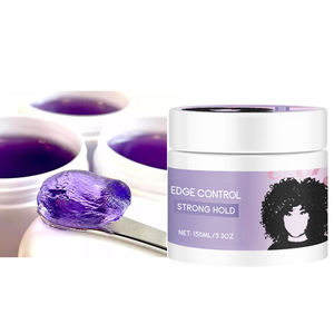 Échantillons gratuits Pot de <span class=keywords><strong>vanille</strong></span> noire de marque privée sans écaillage pour cheveux noirs naturels - Product Image 1