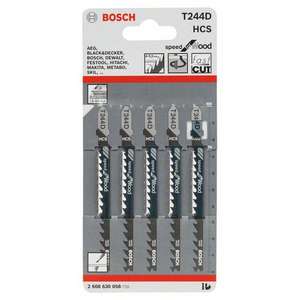 Bosch-2608637881ใบมีดจิ๊กซอว์ T 244 D ''speed สำหรับไม้ '' - EAN ใบมีด3165140067485และใบมีดตัดแผ่นจิ๊กซอว์ - Product Image 2