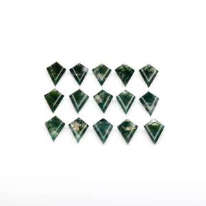 Zafiro Verde Natural en Forma de Cometa, Gema Suelta Facetada para Joyería - Product Image 6