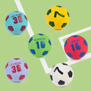 Factory wholesale Toy Rubber Ball Toys Silent Basketball Playground Sports Bouncing Balls Soft Bouncy Foam Ball for Kids Game
