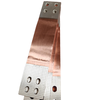 Barres de bus flexibles en cuivre, adaptateur mâle/femelle haute tension pour connexion de transformateur, connecteurs de haute qualité