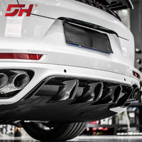 Vente en gros usine, promotion : Ensemble de lèvre arrière SD améliorée pour Porsche Panamera 971 (à partir de 2017) avec panneau de garniture de lèvre arrière en PP