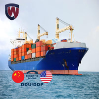Services de transport maritime DDP porte-à-porte les moins chers, agent de transport maritime, transitaire de fret de Chine vers les États-Unis