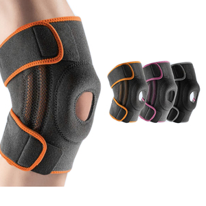 Rodillera <span class=keywords><strong>de</strong></span> rótula flexible, estabilizadores laterales, rodilleras <span class=keywords><strong>de</strong></span> neopreno suave para hombres y mujeres, temporada <span class=keywords><strong>de</strong></span> primavera, alivio del <span class=keywords><strong>dolor</strong></span>, soporte cálido - Product Image 1