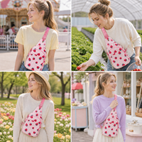 Sac bandoulière personnalisé à impression par sublimation pour femmes, sangle réglable, sac léger à porter en bandoulière pour le shopping, les sorties en plein air, les pique-niques