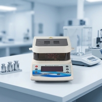 Humidimètre halogène pour sols, capacité 100g, en acier inoxydable, avec écran LCD, pour l'agriculture (maïs, blé, riz)