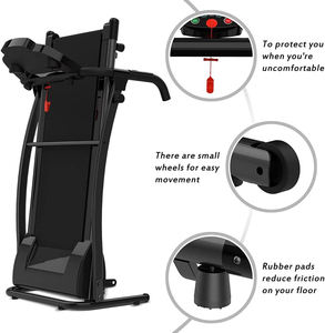 Machine d'exercice <span class=keywords><strong>pliable</strong></span>, Jogging, compacte, <span class=keywords><strong>pliable</strong></span>, facile à assembler, <span class=keywords><strong>tapis</strong></span> roulant électrique pour <span class=keywords><strong>appartement</strong></span>, maison/bureau - Product Image 4