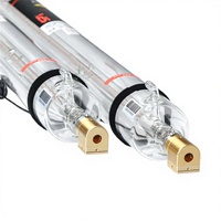 Nouveau tube laser CO2 série SPT TR 30w~150w haute précision avec module laser pointeur rouge pour machines de découpe laser