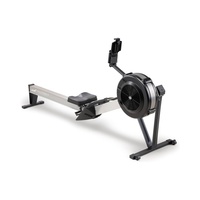 Máquina de Remo Ergonómica Plegable para Interiores con Batería de Litio, 10 Niveles de Resistencia Ajustable para Uso Doméstico, Entrenamiento de Cuerpo Completo