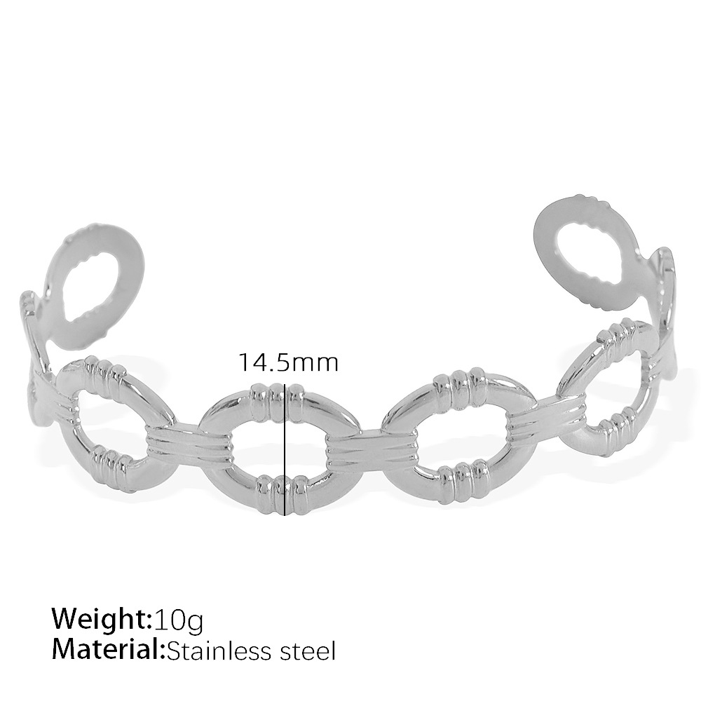 Bracelet argenté réglable SZ80