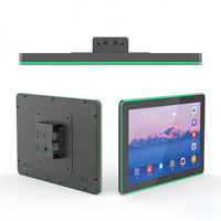 Tablet PC Industrial Android PoE Personalizada de 13.3'' con Procesador de Cuatro Núcleos a 1.8GHz, Wifi, NFC, Cámara, Lector de Códigos QR, 300 Nits, para Reserva de Salas de Reuniones