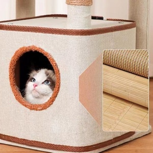 Kinghon Plataformas de Alta Calidad, Columpio de Cesta, Hamaca, Escondite, Torre para Gatos, Casa para Gatos, Rascador, Estructura de Escalada para Gatos - Product Image 5