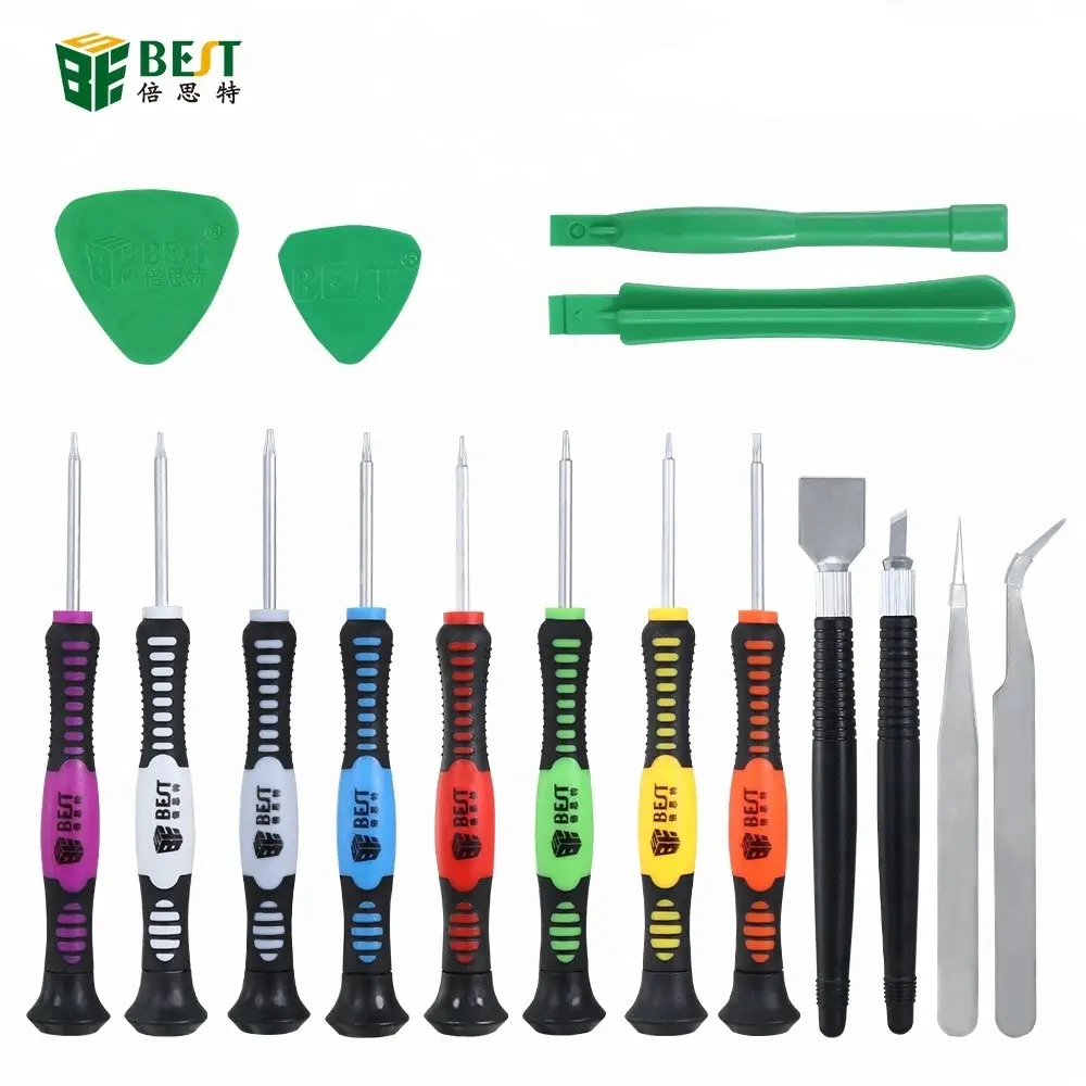 BST-2408 16 in 1 Precision screwdriver Sets mobile phone toys repair tool kit For PC Cell Phone repair Tools