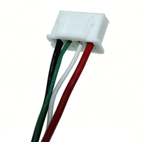 كابل كهربائي حلزوني داخلي 4P4C-4PIN RJ9، كابل بيانات USB نحاسي نقي رباعي النواة بتصميم حلزوني