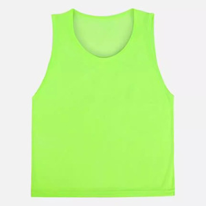 เสื้อกั๊กตาข่ายสำหรับเด็ก สีส้ม สีทึบ ทำจากเส้นใยโพลีเอสเตอร์ เหมาะสำหรับการฝึกซ้อม กิจกรรมวิ่ง ใช้ในช่วงฤดูร้อน - Product Image 2