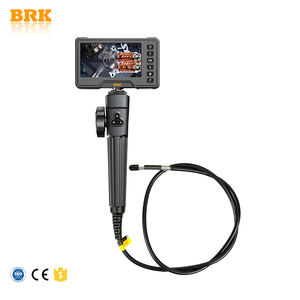 Caméra serpent flexible 2MP Rotation à 180 ° IP67, sonde 8mm/lumières LED pour bloc moteur/conduit de drainage/réparation de compresseur - Product Image 1