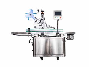 Applicateur automatique multifonctionnel d'étiquettes adhésives sur le dessus Machine à étiqueter plate pour brosse à dents pour boîte à savon - Product Image 2