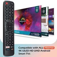 Mando a distancia Universal para TV, Control remoto Universal de calidad garantizada, Compatible con EN2A27, para Hisense