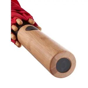 Parapluie en bambou de taille moyenne AC OkoBrella, gadgets durables - Product Image 3