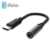 Adaptateur de câble audio stéréo Type-C mâle vers 3,5 mm femelle, boîtier en plastique neuf, sortie DC, léger, pour téléphone portable