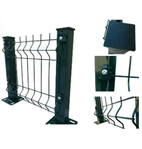 Rustproof PVC tráng 3D cong Hàn vườn hàng rào với tính năng bảo mật - Product Image 1