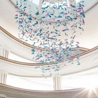 Luminaire moderne en verre ANNO Infinity pour la décoration des escaliers et des halls