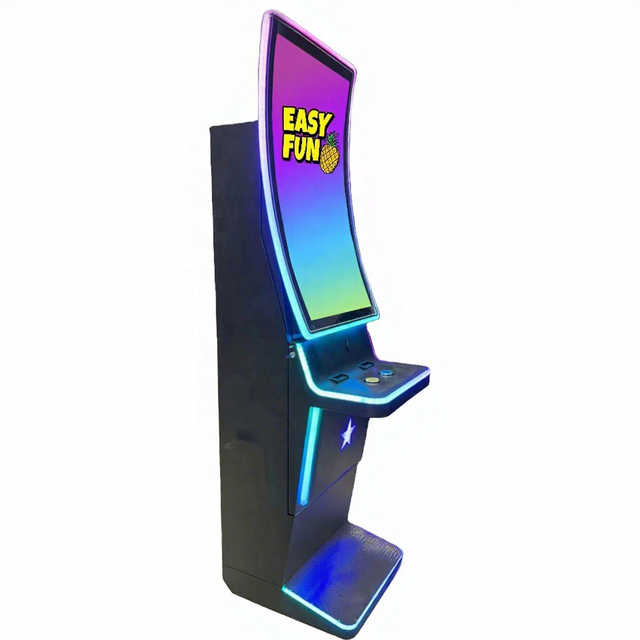US Popular Sale  43" Curved Touch Screen Skill Game Metal Cabinet Firelink Game for Game Room