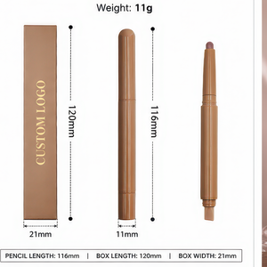 Natural Long Lasting Vegan Lip Liner with Polypeptide Double Ended <b>Lipstick</b> for Party Makeup <b>Custom</b> Logo - Product Image 5