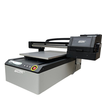 Imprimante à plat UV Santos 6090 avec carte Hoson, compatible têtes d'impression XP600, I1600, I3200 pour étiquettes en cristal et coques de téléphone