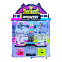 Machine de jeu d'arcade géante à plateau tournant, type Roue de la Fortune, avec distributeur de cadeaux pour centre commercial