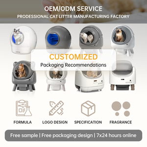 Vente directe d'usine de fournitures intelligentes pour animaux de compagnie, toilette automatique pour chat, personnalisation OEM/ODM, bac à litière autonettoyant, fournisseur de litière pour chat - Product Image 2