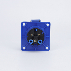 FALIANG 313 IP44 16A Industriesteckdose Wasserdicht Messing 3-polig Blau für Krankenhäuser 220V Verteilung - Product Image 6