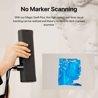 Scanner laser industriel de haute précision de nouveau style, trépied, scanner 3d portable à lumière bleue pour machine de fabrication de bijoux